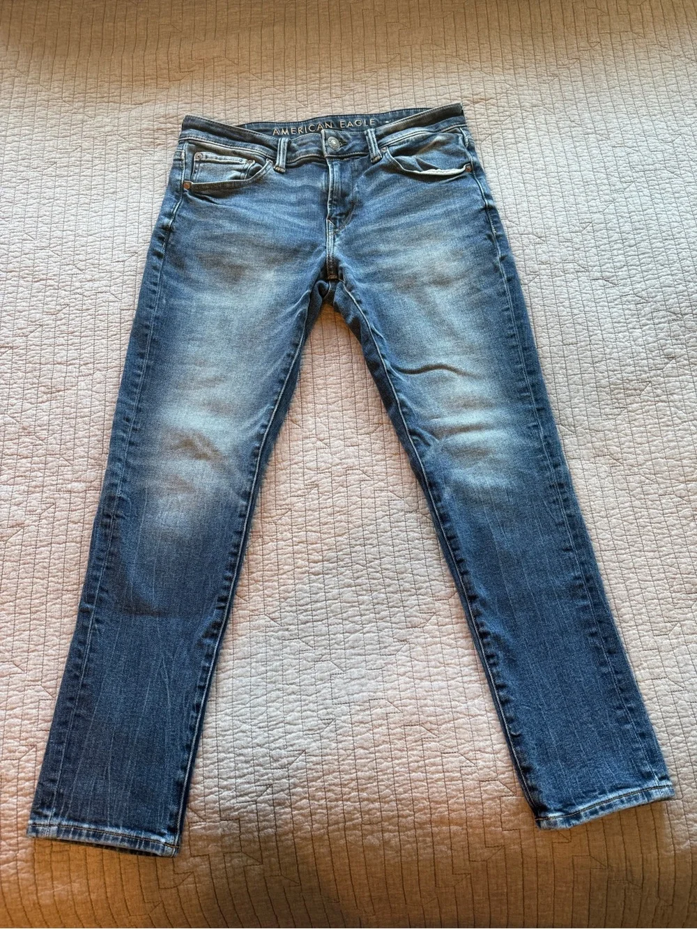American Eagle Next Level Airflex Skinny Jeans Men’s 32x30 | Medium Wash